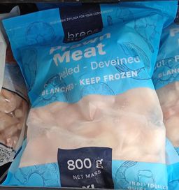 Breco Seaf. Prawns Meat Blanced 20/40 800gr