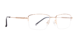 SUNFIRE |ST-9237 |Half Rim |Metal |GOLD-Metal |52-18-140