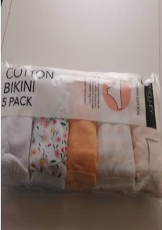Shelley Cotton Bikini panties pack of 5