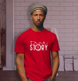 📝 True Story – Bold Faith T-Shirt That Declares the Gospel with Style