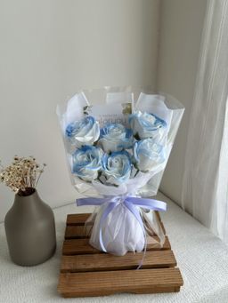 6 Stalk Soap Rose Bouquet  