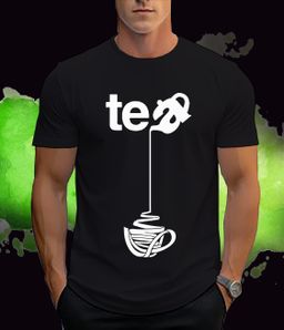 📝 Sip in Style: Creative Tea Pouring Graphic T-Shirt for Tea Lovers