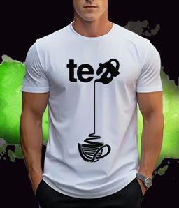 📝 Sip in Style: Creative Tea Pouring Graphic T-Shirt for Tea Lovers