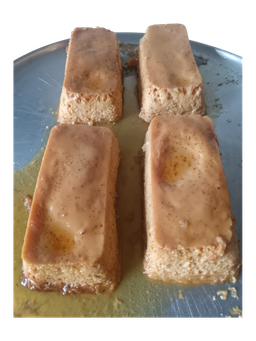 Homemade Flan Whole / Flan casero entero