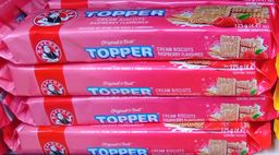Bakers Bisc. Topper Raspb. Flav. Cr. 125gr