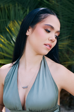 Collar Virgo - 99.9% Plata pura y manifestada