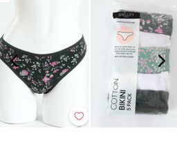 Shelley Cotton Bikini panties pack of 5
