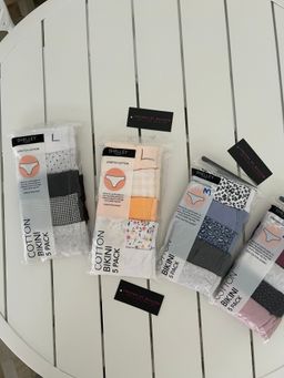 Shelley Cotton Bikini panties pack of 5