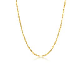 Simple golden choker 