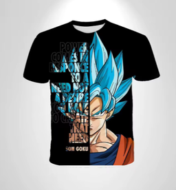  T-shirt Ras-du-cou ( GOKU)