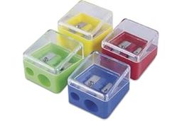 Double Hole Sharpener (with cover)