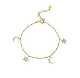 Moon and stars bracelet 