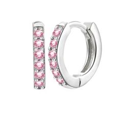 Baby pink hoops 