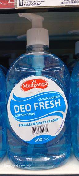 Monganga Savon Liquide Deo Fraiche 500ml