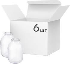 Банка 3л в упаковке 6шт