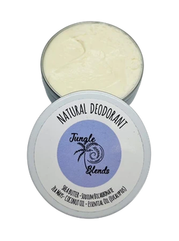 Natural Deodorant Cream - Eucalyptus / Crema Desodorante Natural - Eucalipto (VAT included / incluye ITBMS)