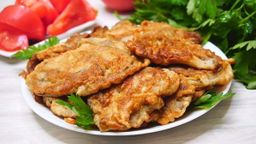 Snitel umplut cu ciuperci