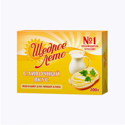 Маргарин Щедрое Лето фол 72% 200г