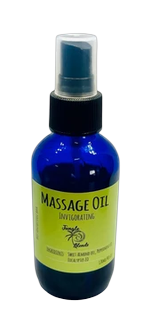 Massage Oil Invigorating 4oz / Aceite de Masaje Estimulante 4oz (VAT included / incluye ITBMS)