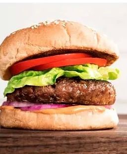 Jerk Beyond Meat burger