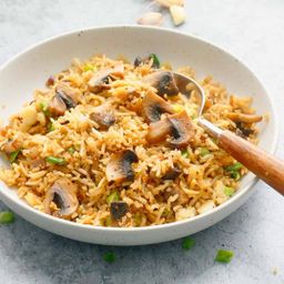 Mushroom Fried Rice
