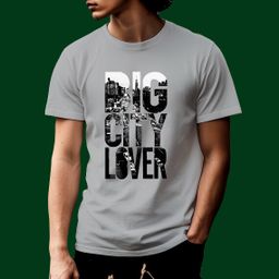 🏙️ BIG CITY LOVER Urban Streetwear Tee – For the Bold & City-Proud (Multiple Colors Available)