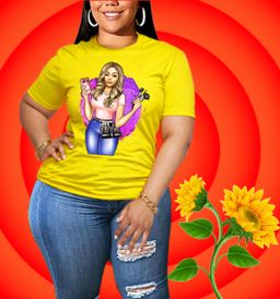 💇‍♀️ “Beauty Boss” T-Shirt – Hair Stylist Cartoon Edition