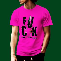 🔥 Raw Edge Urban Typography Tee"