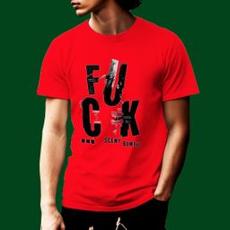 🔥 Raw Edge Urban Typography Tee"