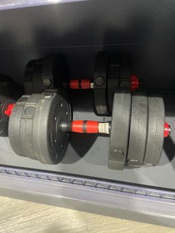 Haltère Réglable – Poids Modulables pour Entraînement à Domicile 🏋️‍♂️💪