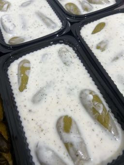 كوسا محشي باللبن 