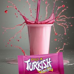 Turkish Delight Milkshake