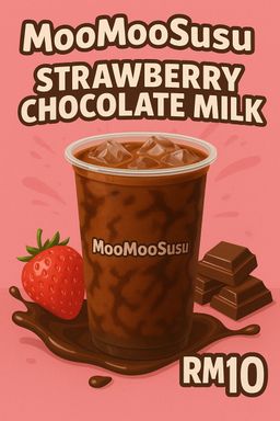 Strawberry Chocolate Milk 巧克力草莓