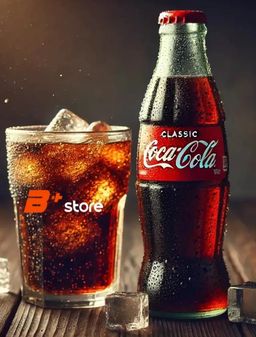 COCA COLA CLASSIC GLASS BOTTLE