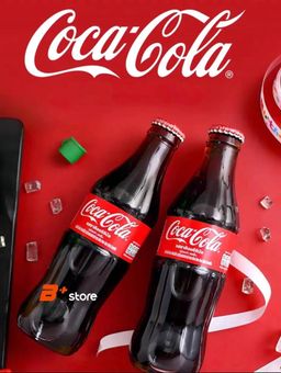 COCA COLA CLASSIC GLASS BOTTLE