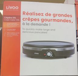 Livoo Crepiere Maker Xxl 1350W