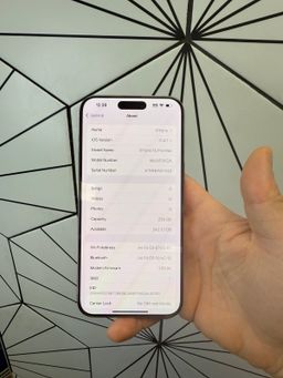 iPhone 15 Pro Max 256GB Unlock Dual Sim (physical & E-sim) %100 Battery