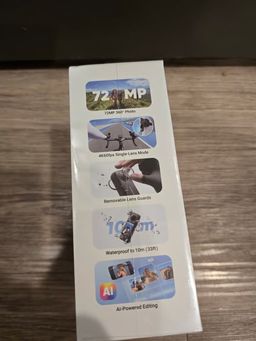 Promo Insta360 X4 8K 360 Action Camera + Insta360 3m + Micro SD Card 5 Pack +  Case