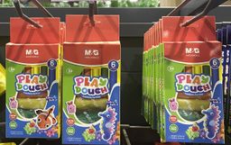 🎨 Pâte à modeler M&G - 6 Couleurs