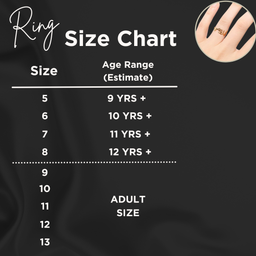 Arabic Double Name Ring