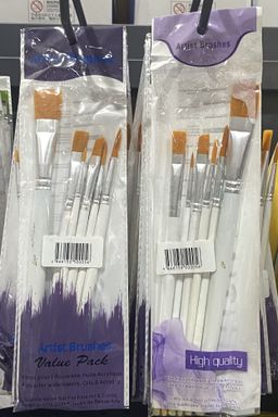 🖌️ Lot de 5 Pinceaux M&G – Qualité Pro à petit prix !