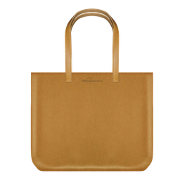 Vegan Leather Tote Bag, Landscape