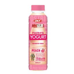 OKF Farms Yogurt Peach 