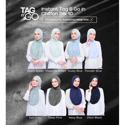 Shera Lee Tag N Go shawl - Chiffon Silk