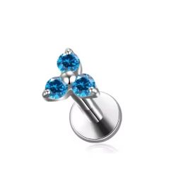 Labret mini tresillo azul