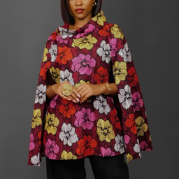 Mwanzo Cape (Lite)  - Pink / Yellow 