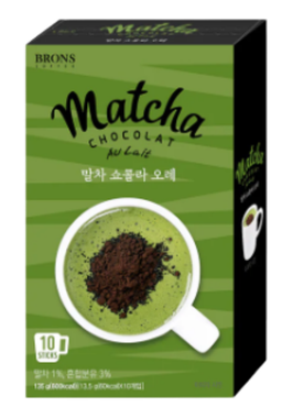 Brons Matcha Chocolate 135g