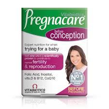 برجناكير كونسيبشن انجليزى30كبسوله (pregnacare conception)