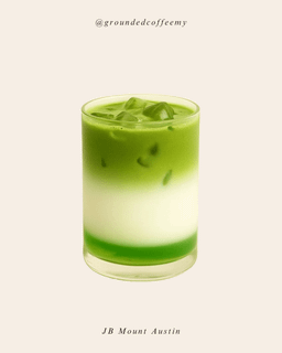 Mint Matcha Latte (Iced)
