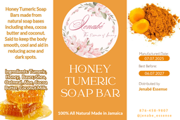 Honey Tumeric Soap Bars 